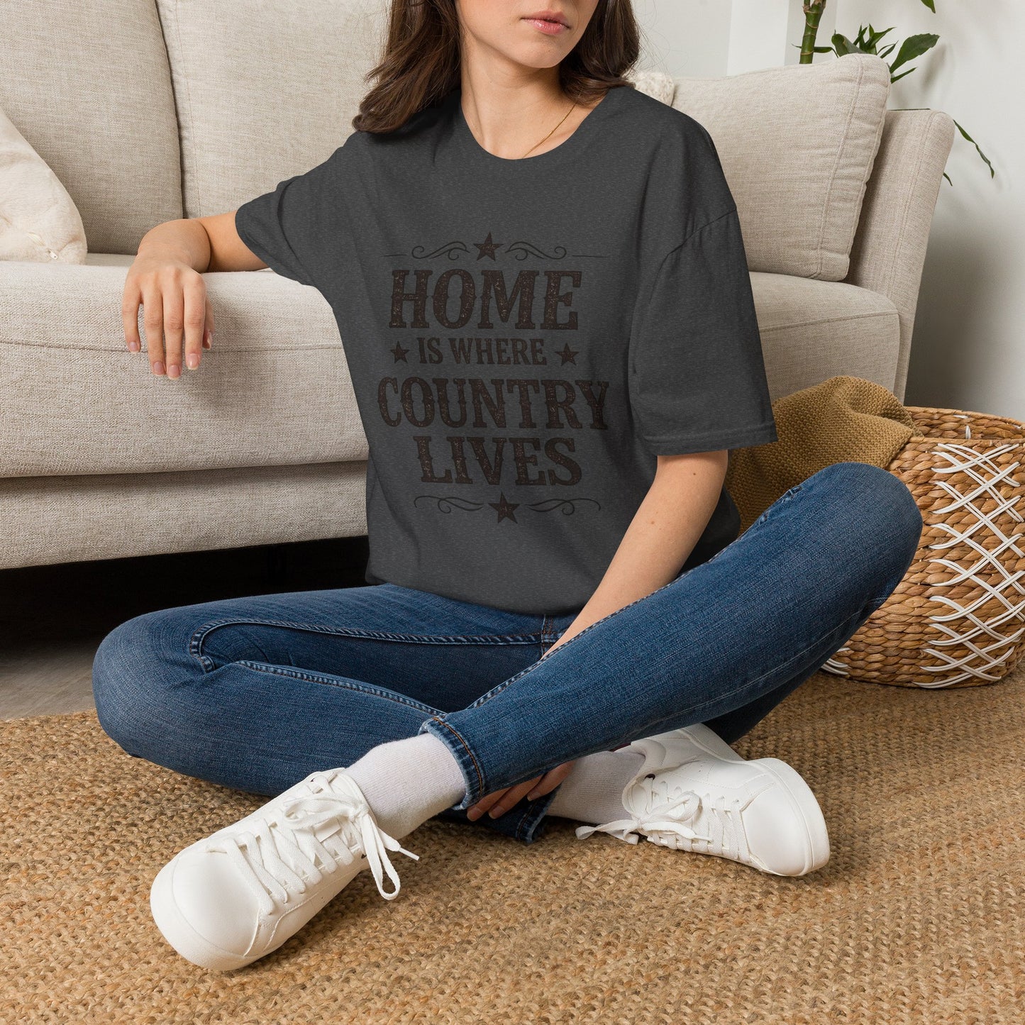 Home Is Where Country Lives T-Shirt – Country Style Tee