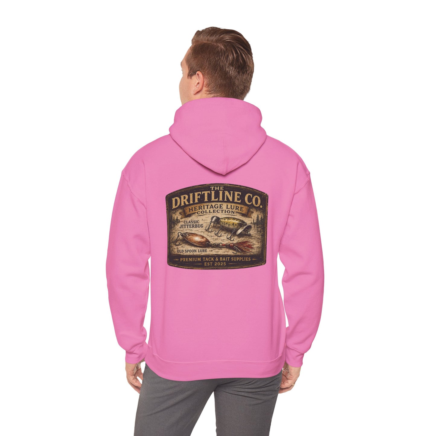 The Driftline Company Heritage Lure Collection Hoodie