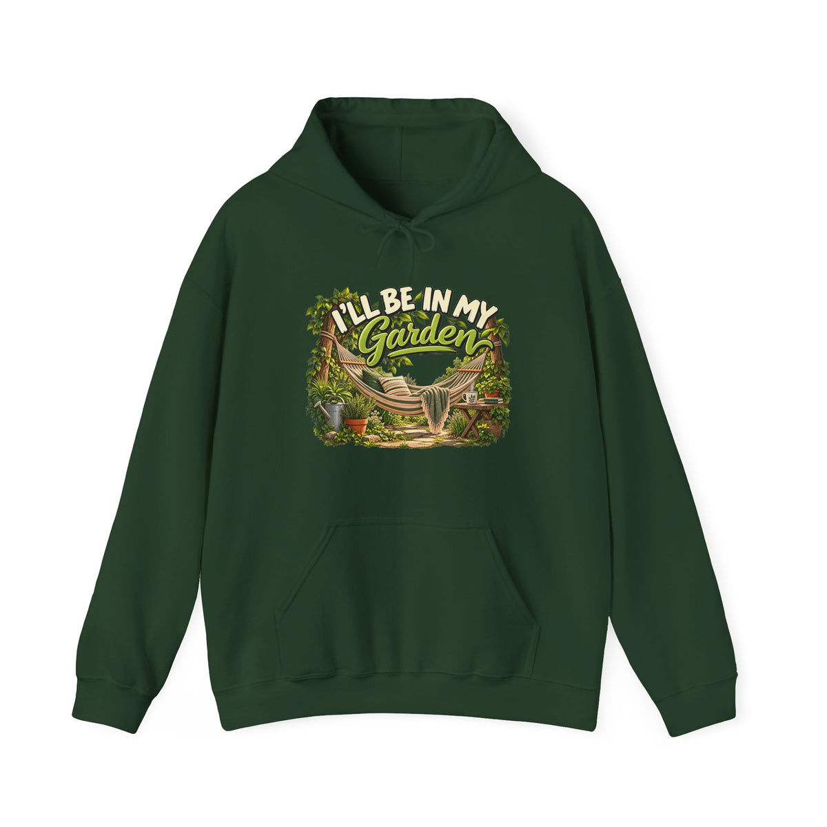 Ich bin in meinem Garten Hoodie, Gärtner-Slogan Sweatshirt