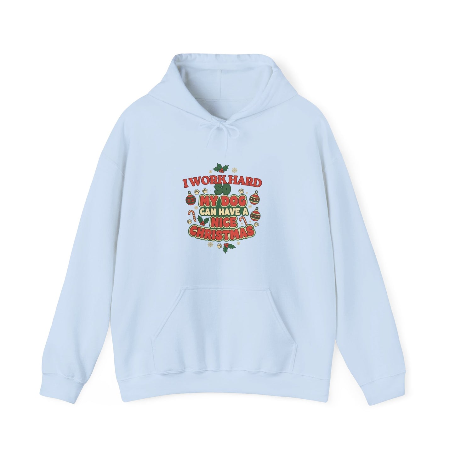 Weihnachtlicher Hoodie für Hundeliebhaber