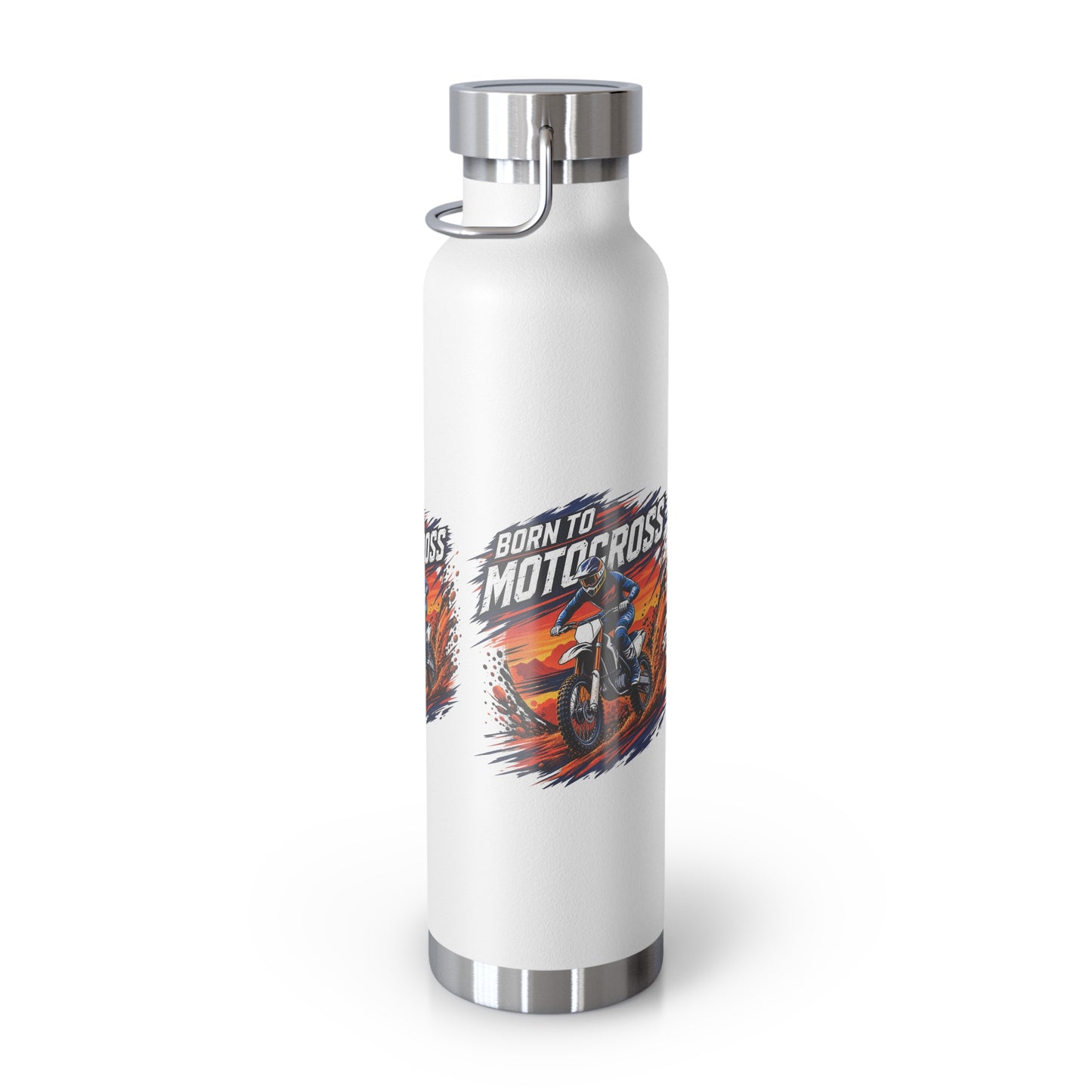 Born to Motocross Insulated Flask