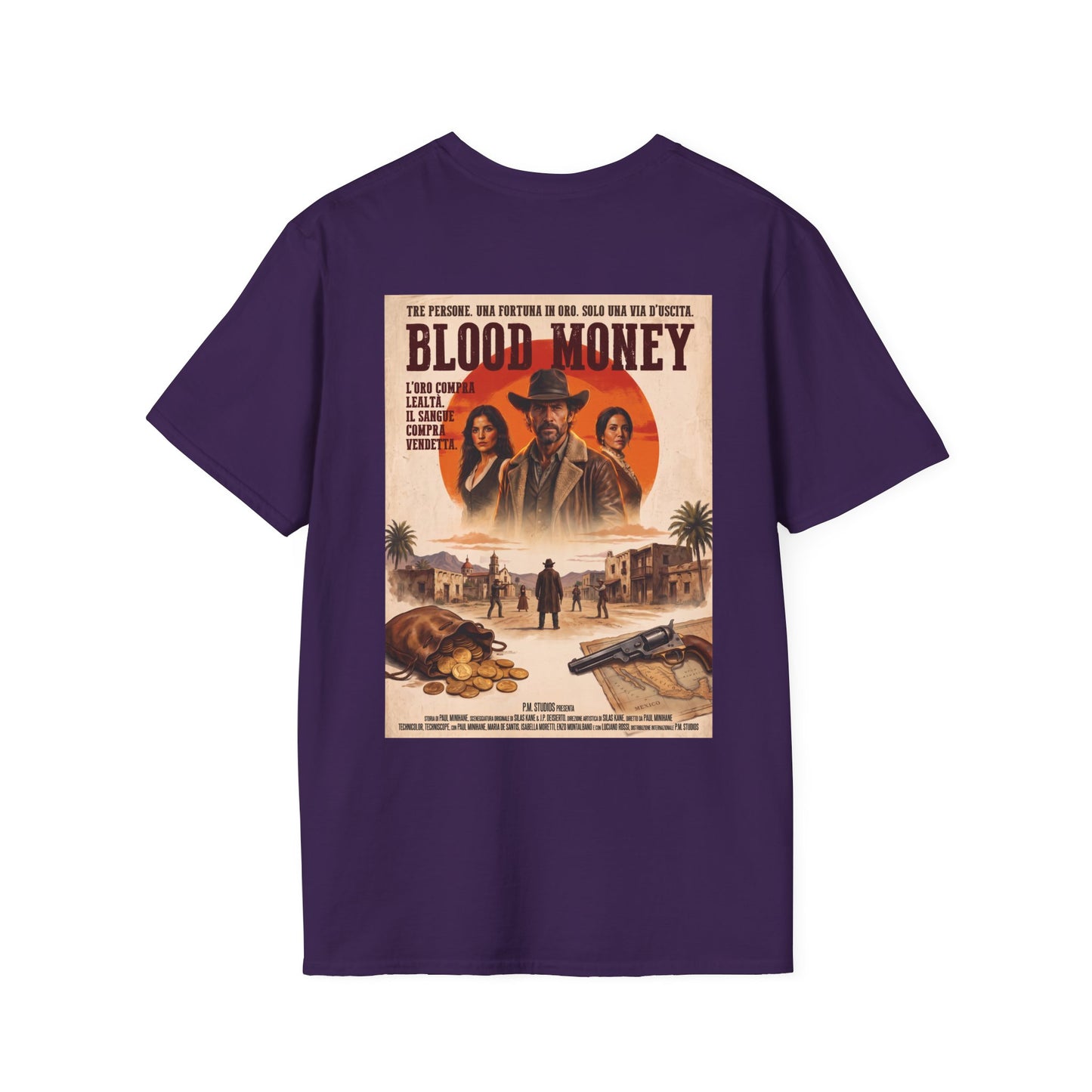 PM Pictures Blood Money T-Shirt – Italian Collector's Edition