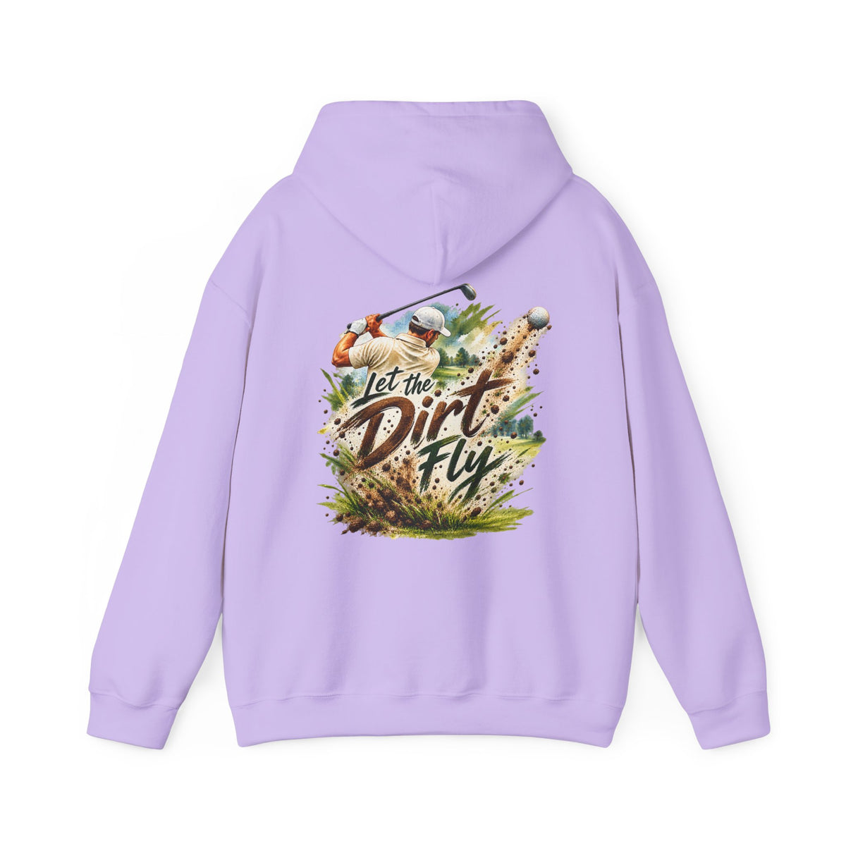 Sweat à capuche de golf - Pull de golfeur "Laisse la terre voler"