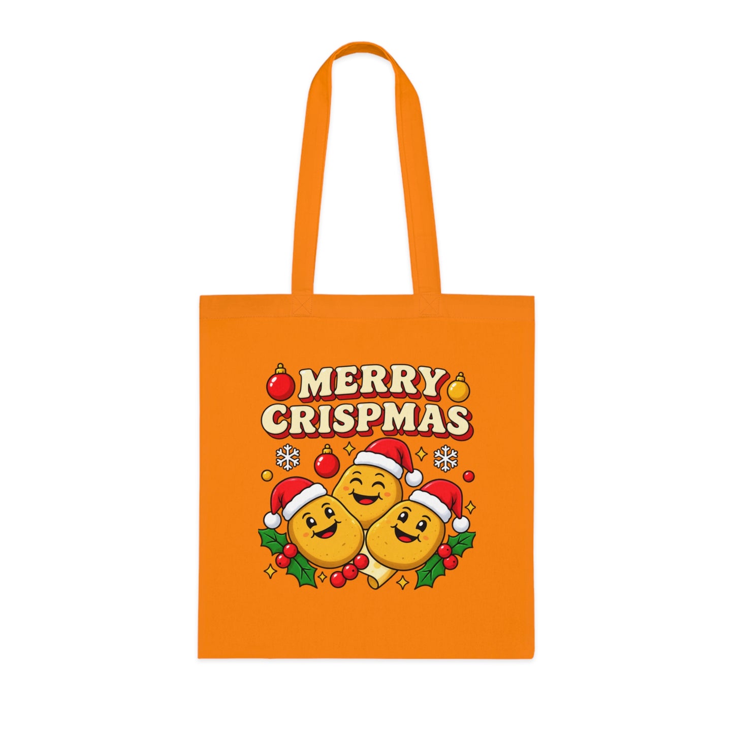 Merry Crispmas Christmas Tote Bag – Funny Festive Shopper