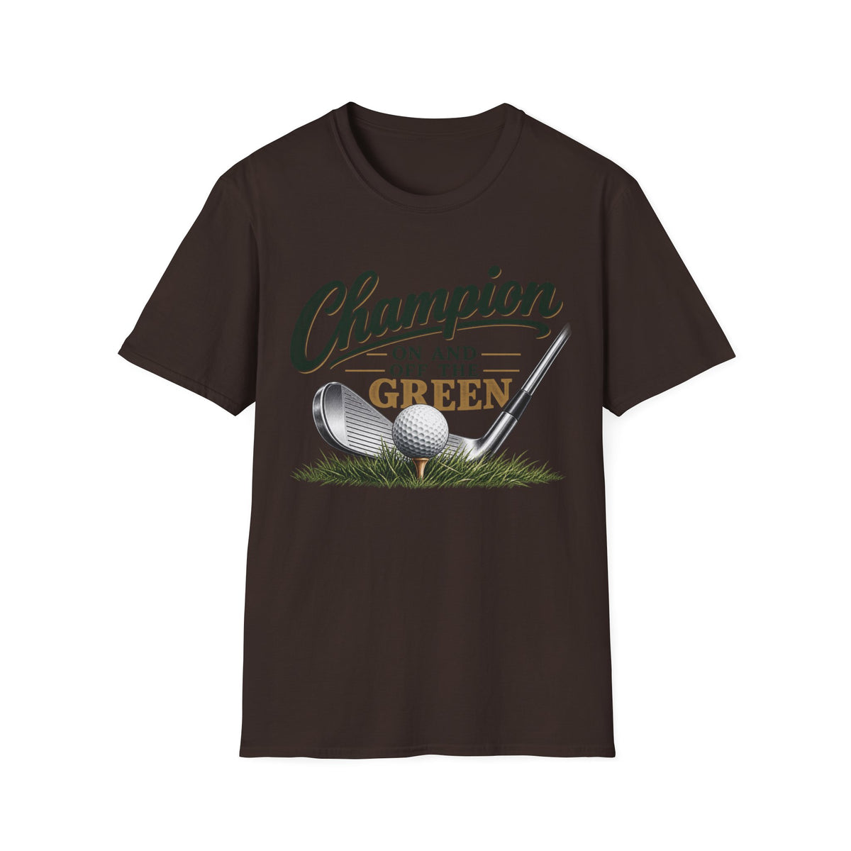 Champion On and Off the Green Golf T-Shirt – Golfer Tee