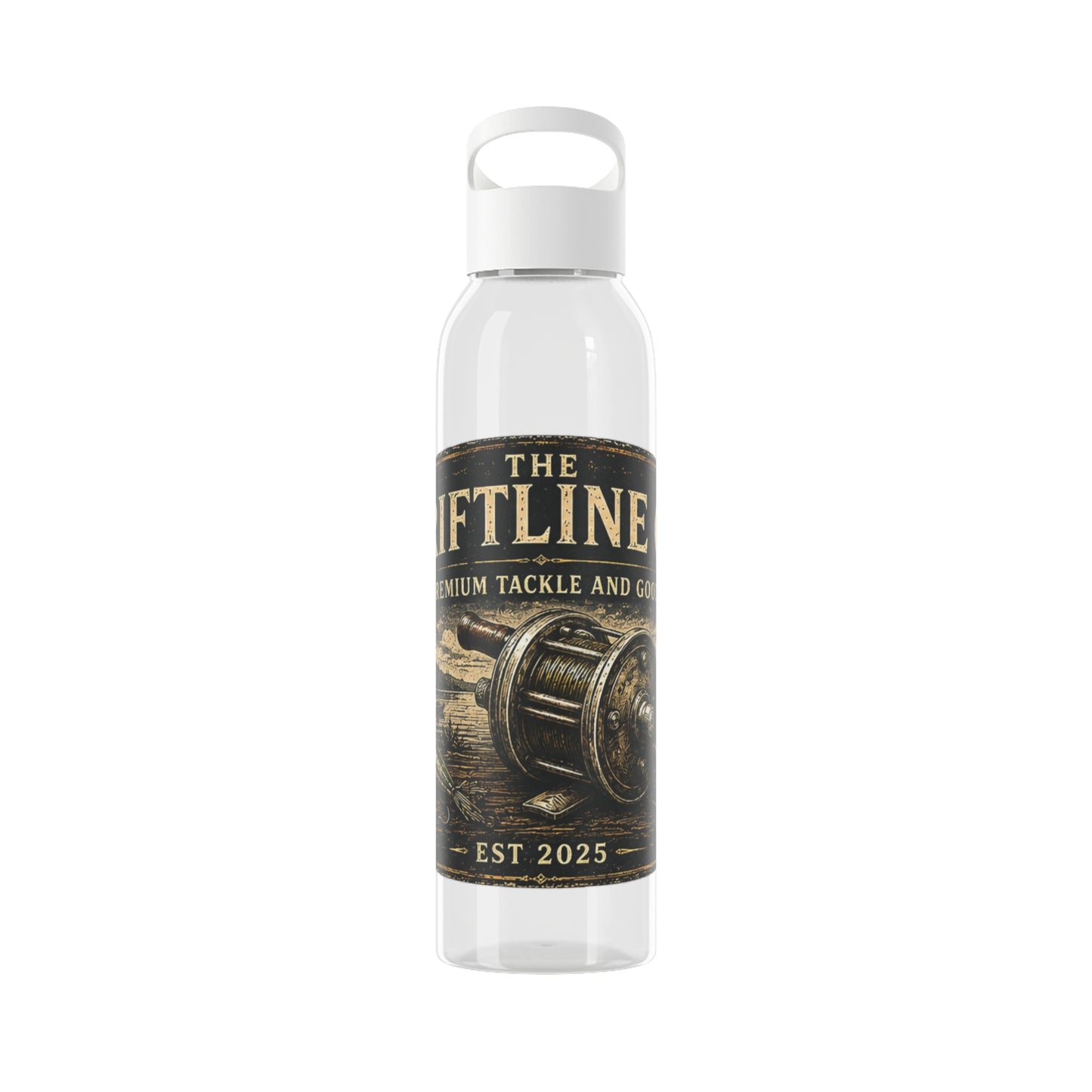 The Driftline Company Premium Tackle & Goods Sports Water Bottle | Fishing Bottle