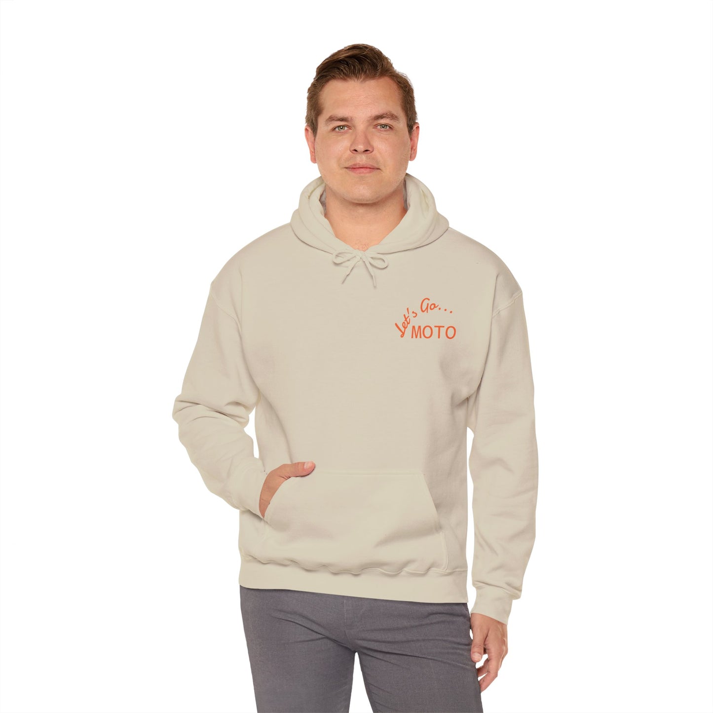 Sweat à capuche de motocross, sweat-shirt unisexe Heavy Blend