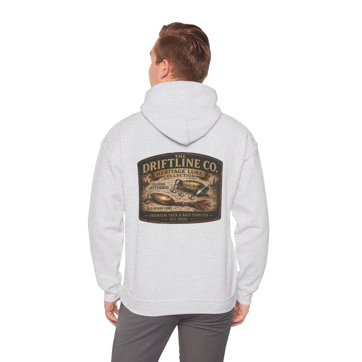 The Driftline Company Heritage Lure Collection Hoodie