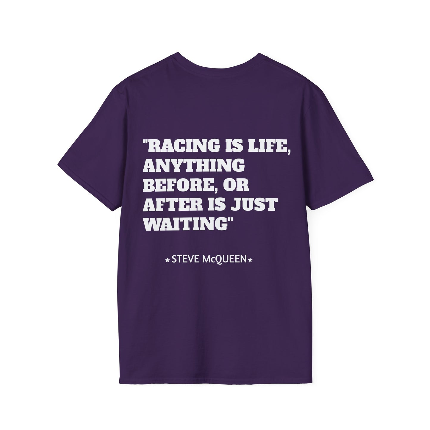 T-Shirt Mojo Moto MX Legends Hommage à Steve McQueen (Options de T-Shirt couleur foncée)