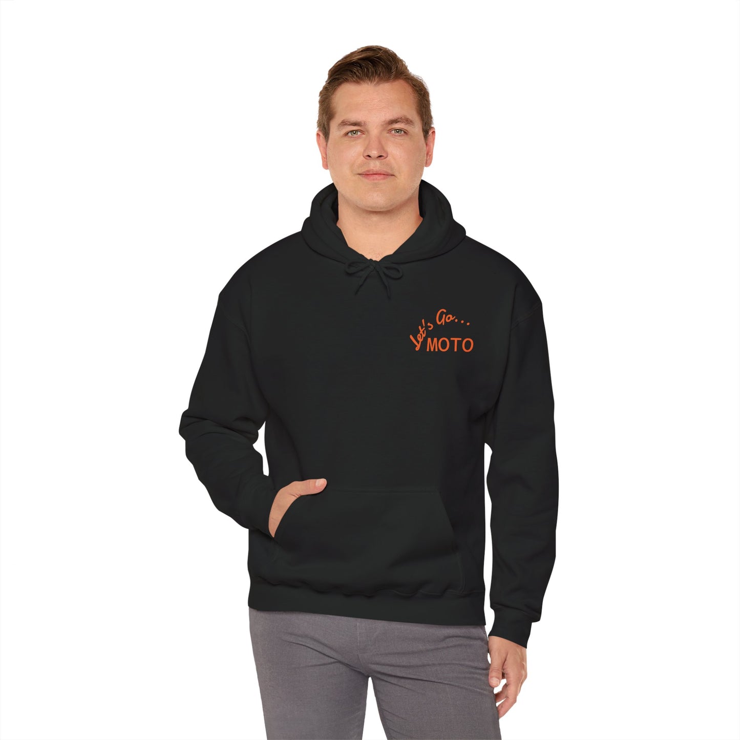 Sweat à capuche de motocross, sweat-shirt unisexe Heavy Blend