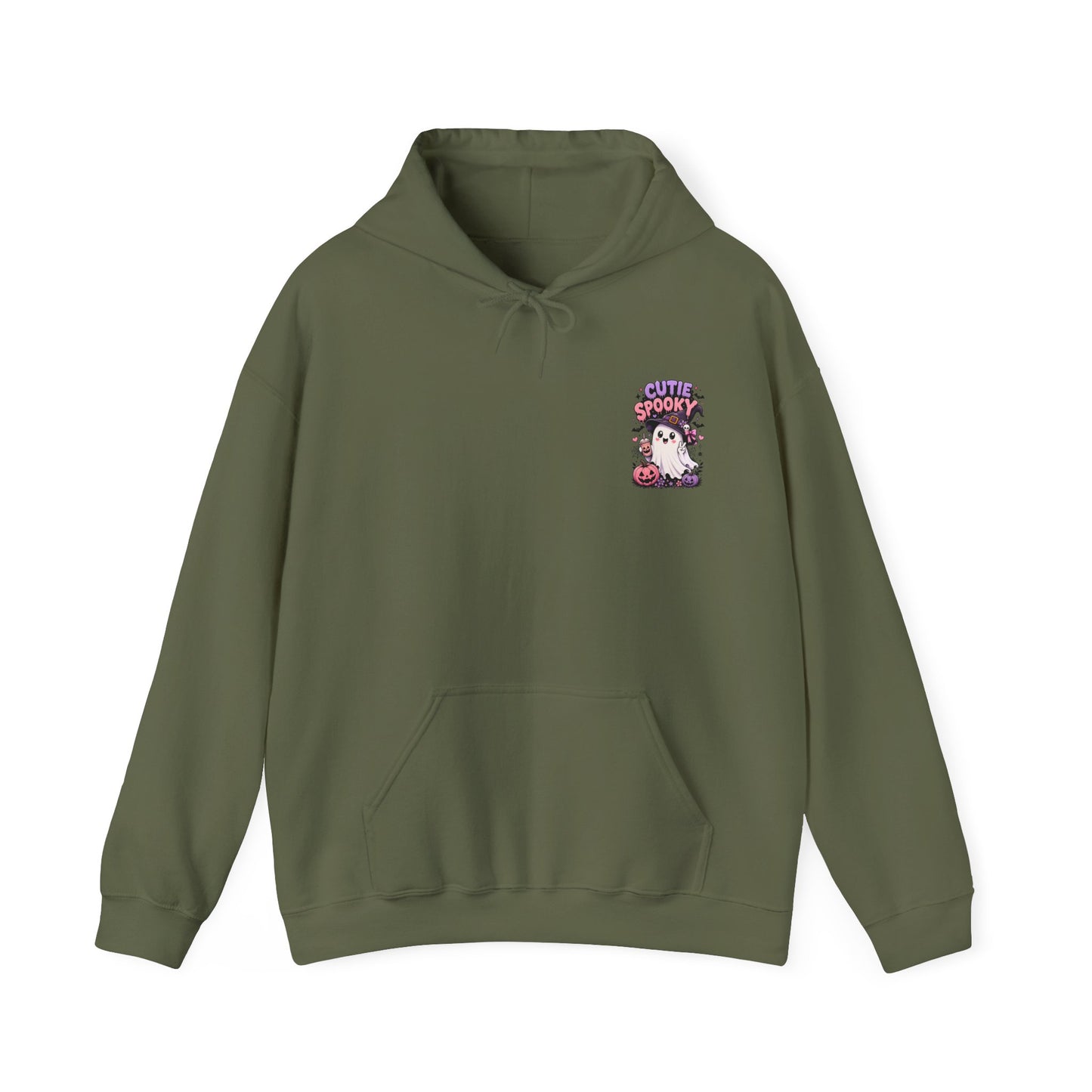Cutie Spooky Halloween Hoodie – Cute Ghost Unisex Hoodie