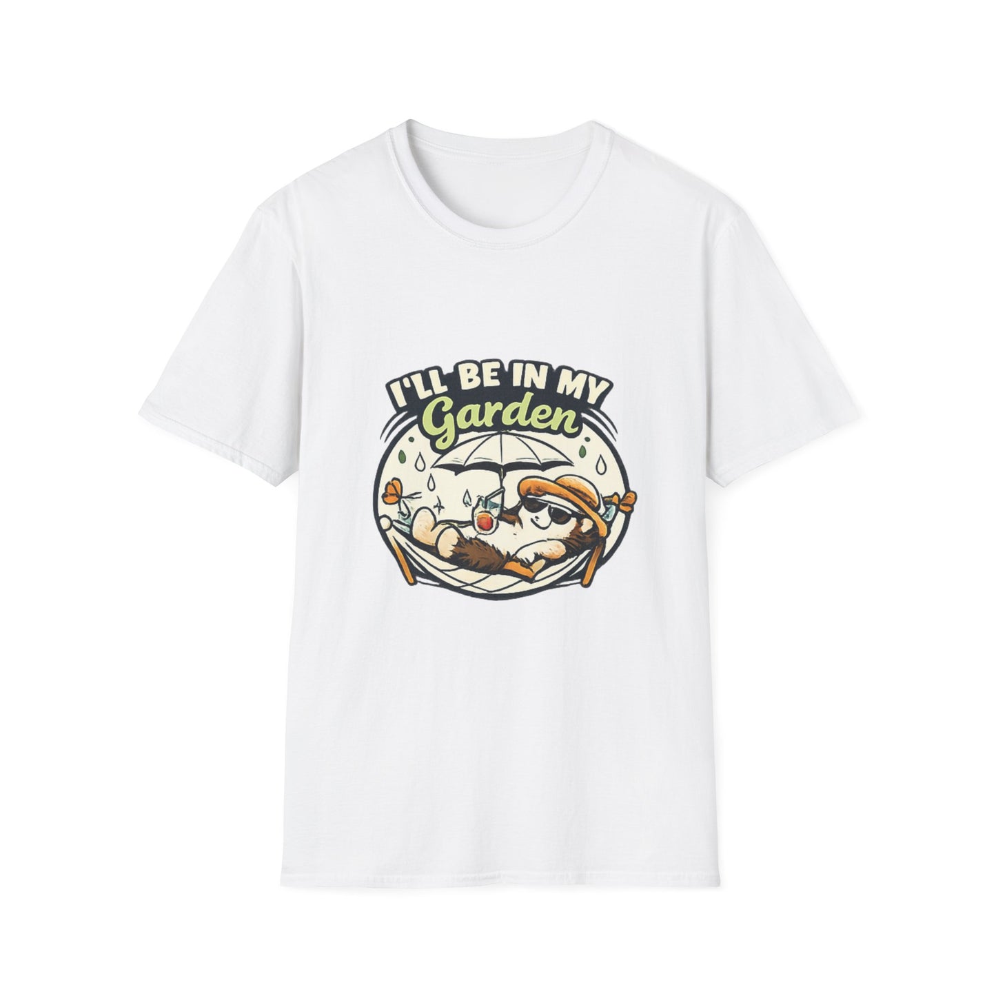 I'll Be In My Garden Front print T-Shirt