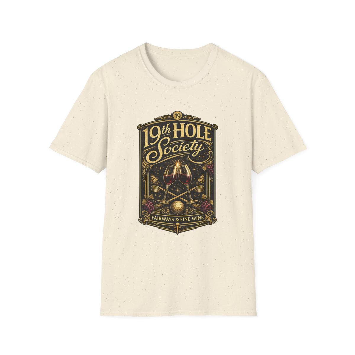 19th Hole Society Fairways and Fine Wine T-Shirt