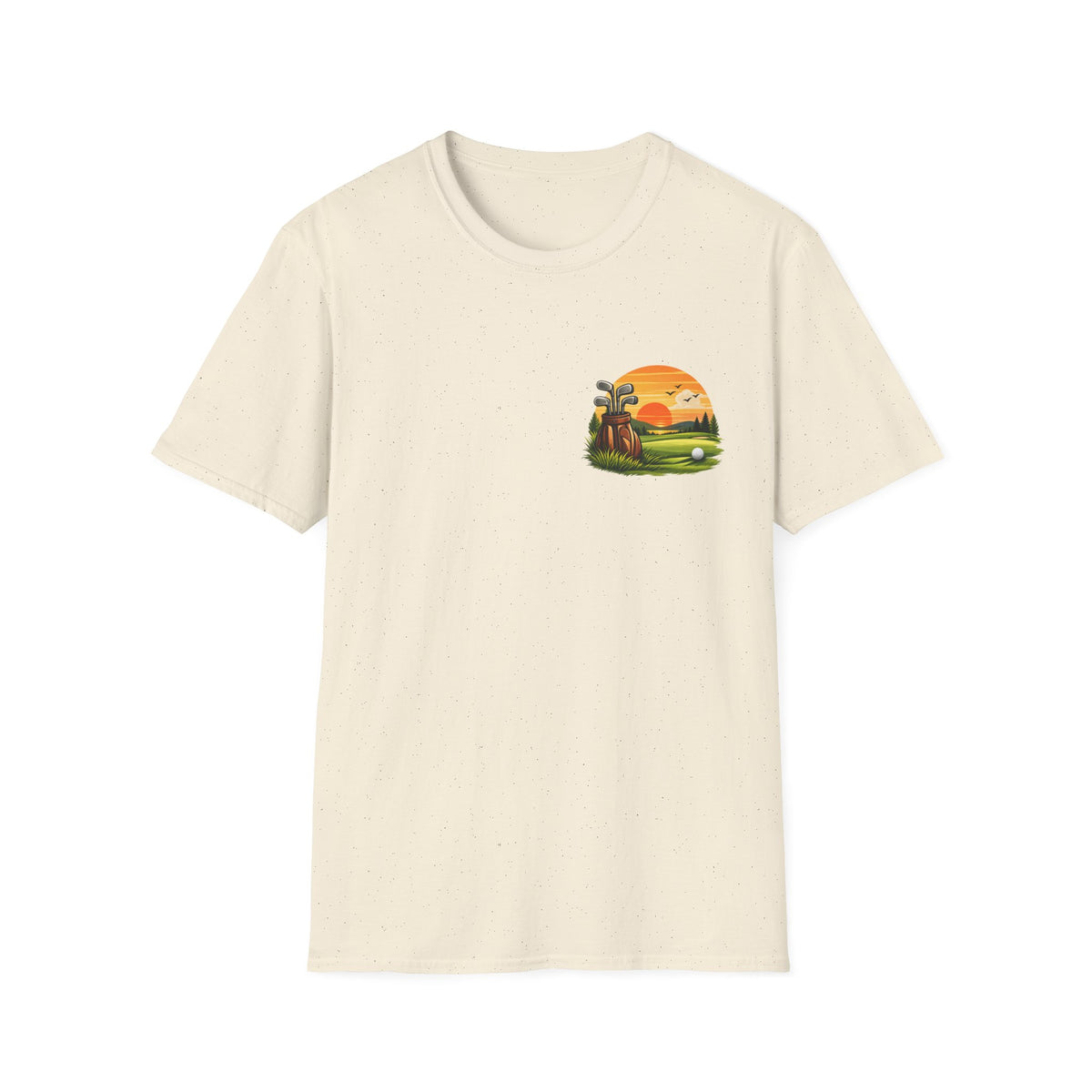 Sunset Golf T-Shirt – Minimal Golf Design
