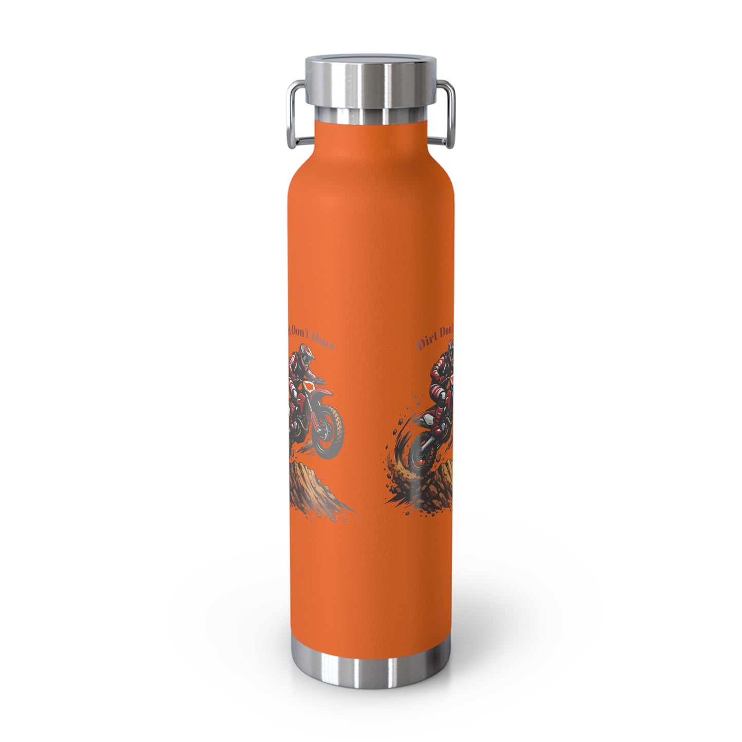 Dirt Don’t Hurt Moto Water Bottle — 22oz Insulated Stainless Steel