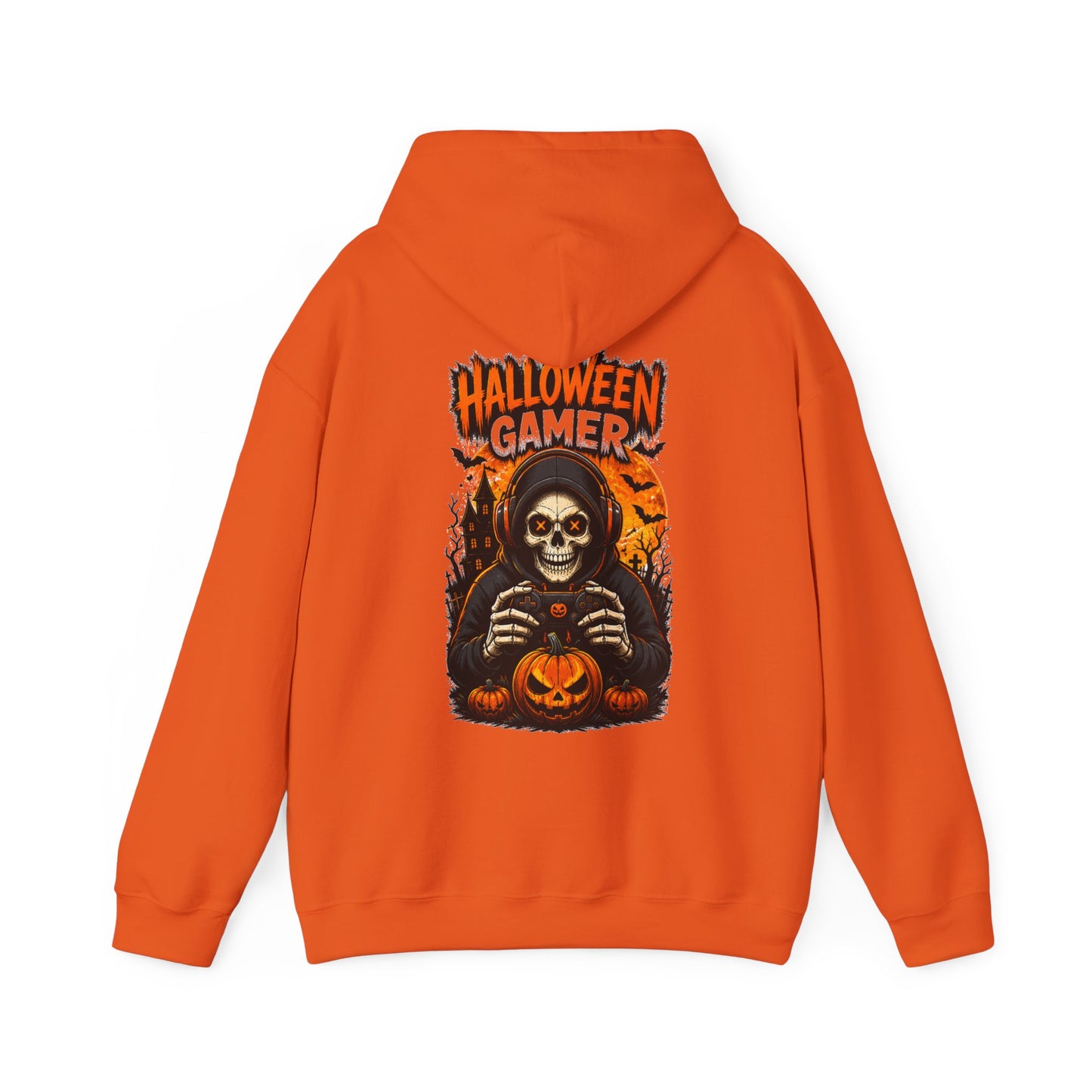 Halloween Gamer Hoodie – Skull Gaming Halloween Hoodie