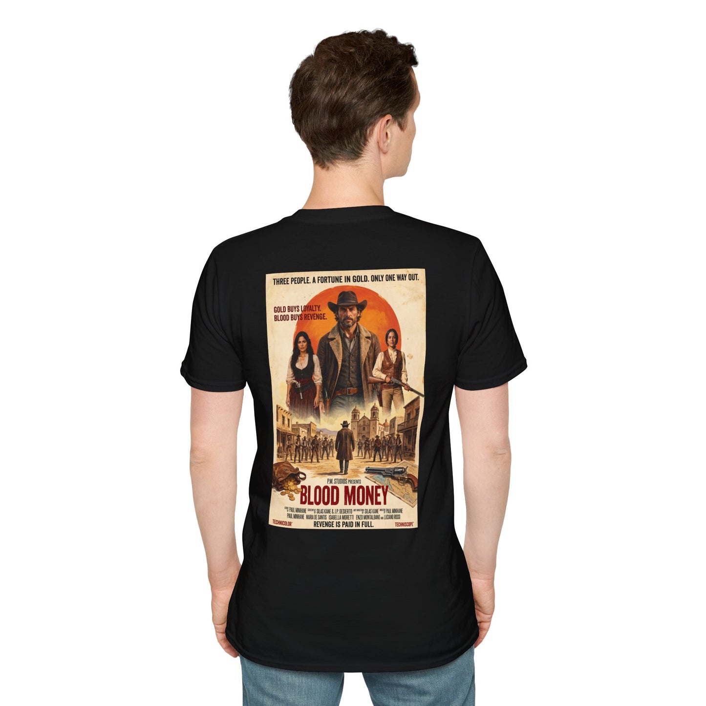 PM Pictures Blood Money T-Shirt – English Edition