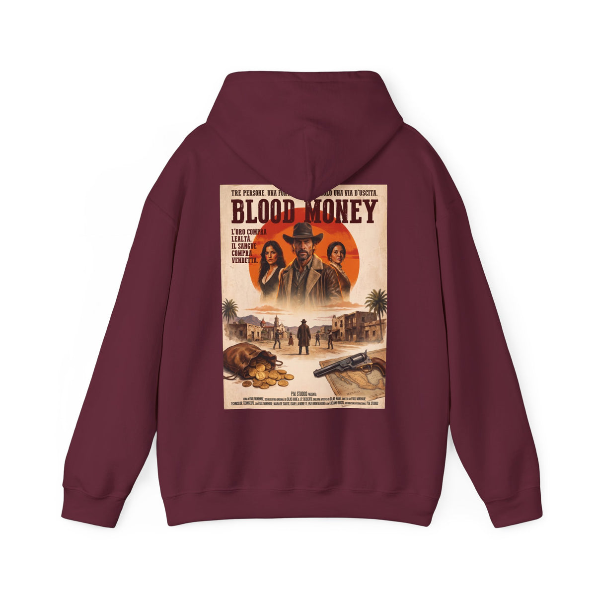 PM Pictures Blood Money Hoodie – Italian Collector's Edition