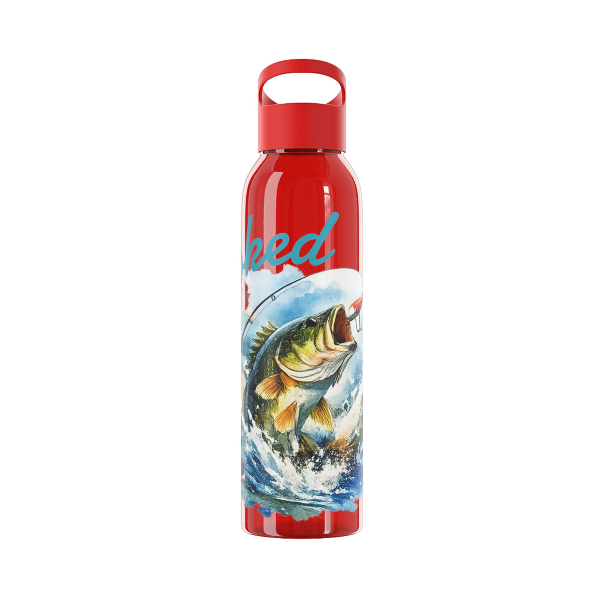 Making a Splash HOOKED Water Bottle – Fishing Bottle