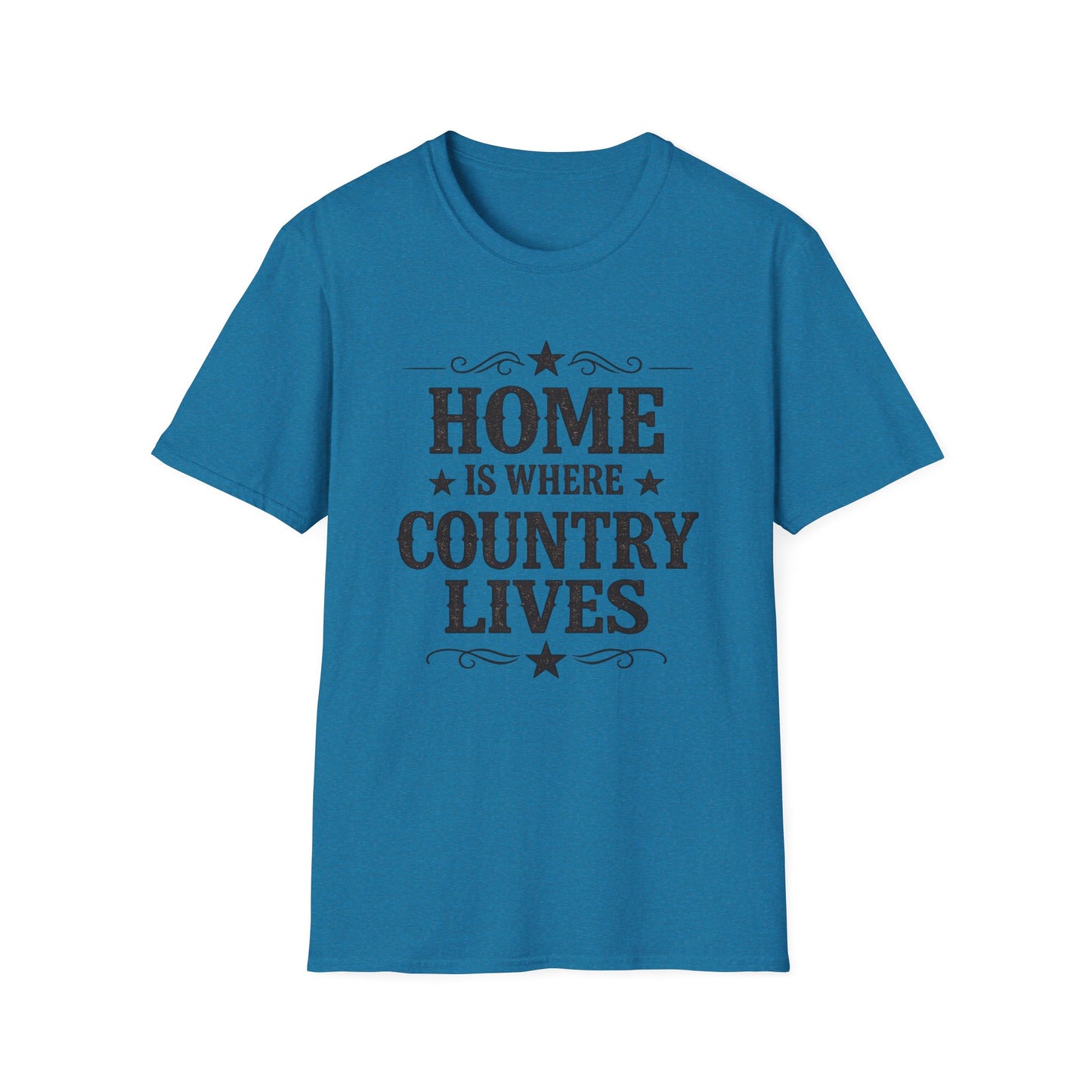 Home Is Where Country Lives T-Shirt – Country Style Tee