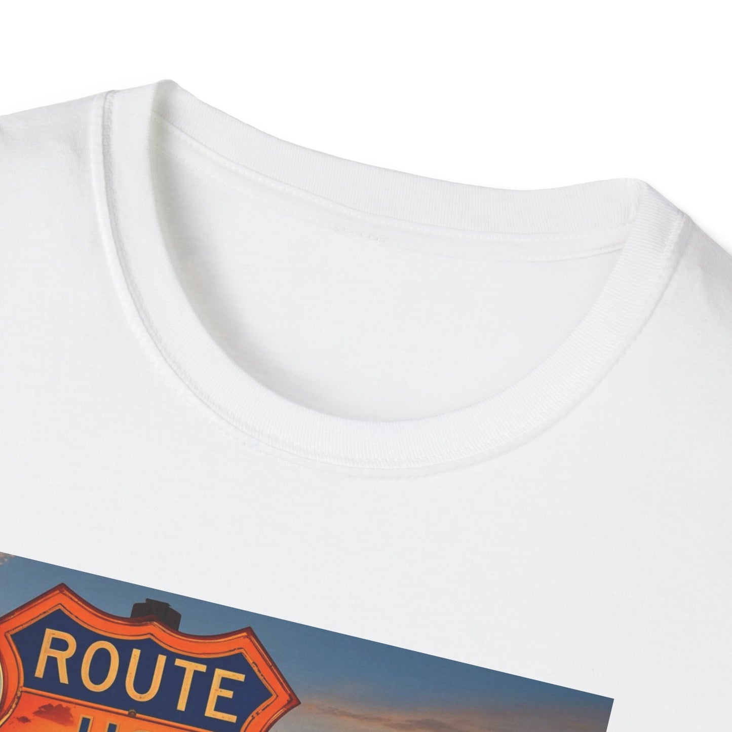 Route 66 Vintage Unisex T-Shirt | Retro Travel Tee, Road Trip Apparel, Adventure Gift, American Highway Shirt, Summer Casual Top