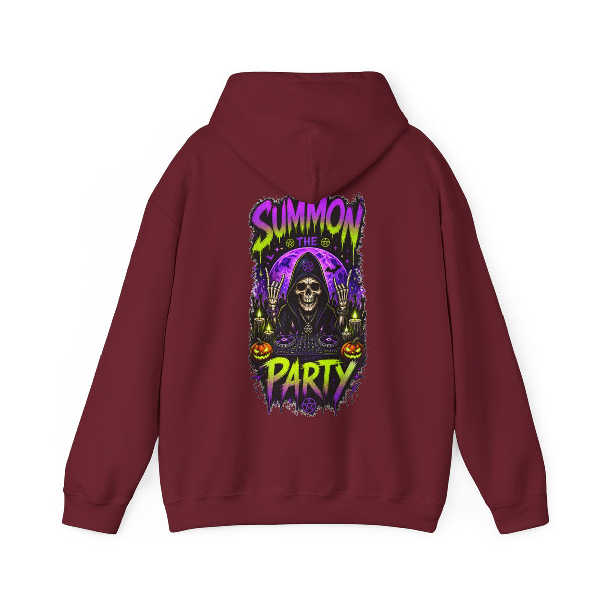 Summon the Party Halloween Hoodie – Unisex Front & Back Print