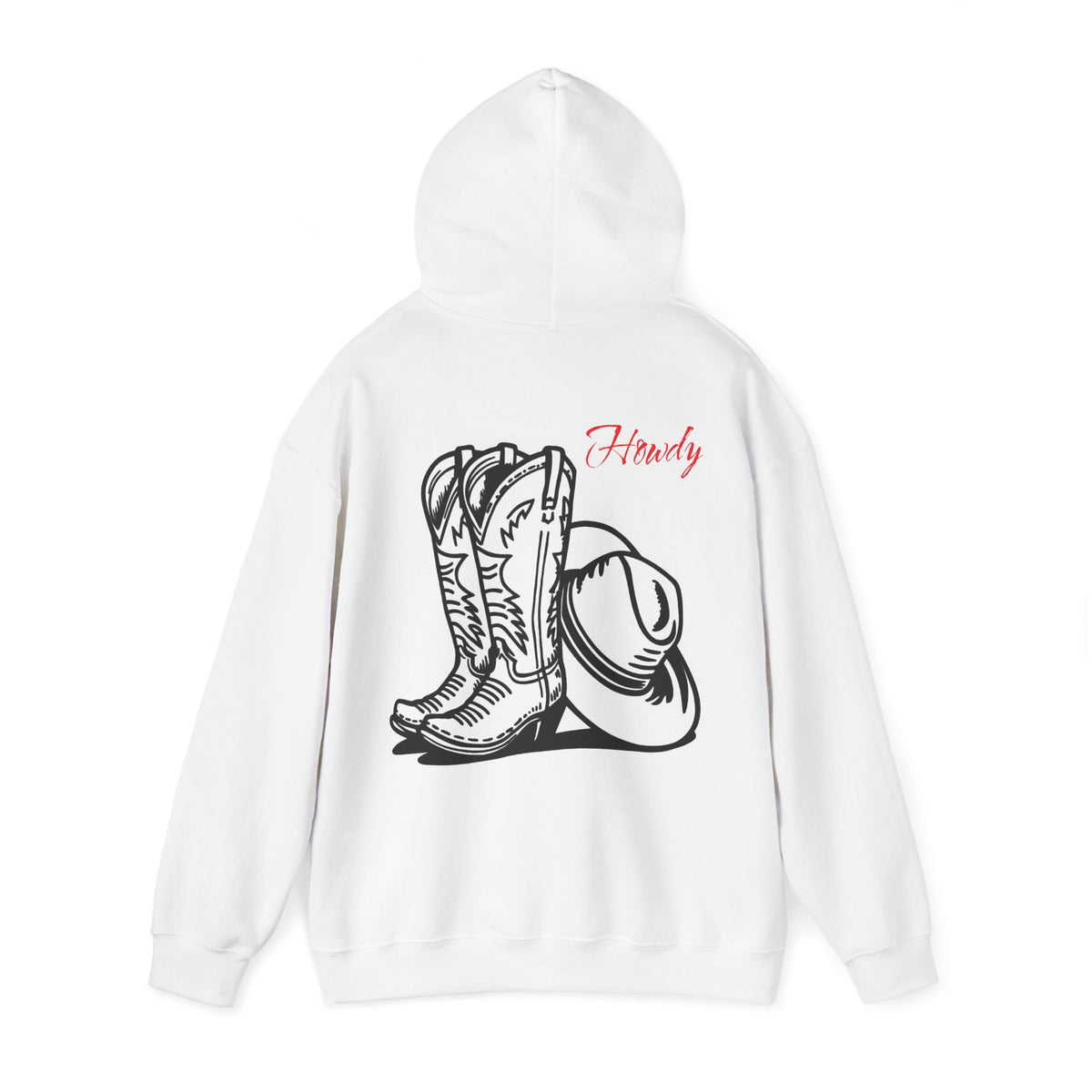 Cowboy Boots & Hat Hoodie – Let’s Go Cowboy Western Hoodie