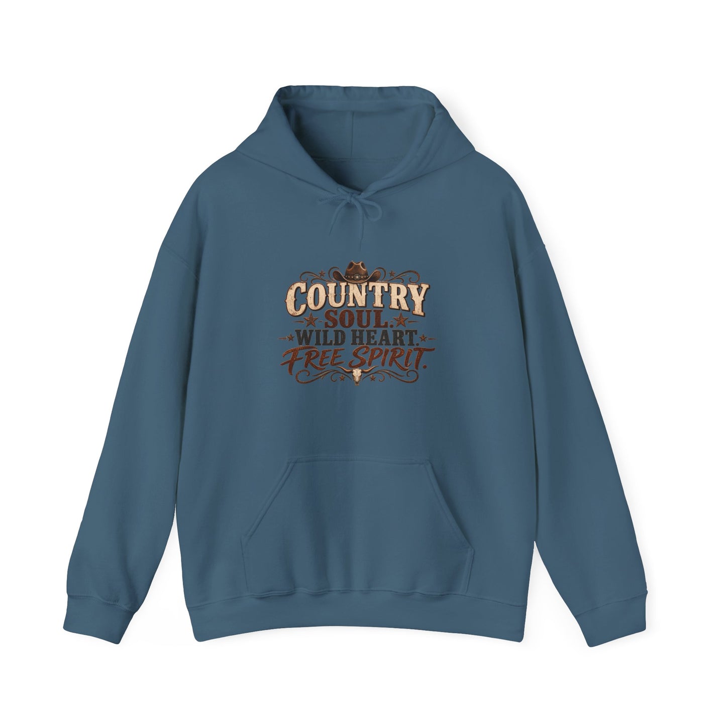 Country Soul Wild Heart Free Spirit Hoodie – Western Country Hoodie