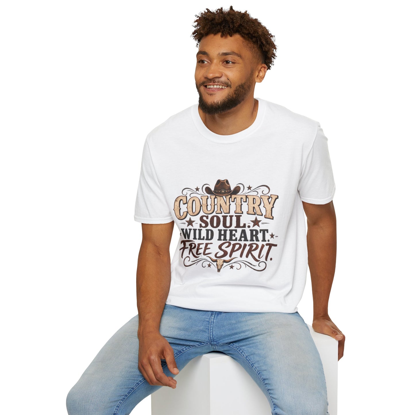 Country Soul Wild Heart Free Spirit T-Shirt – Western Country Tee