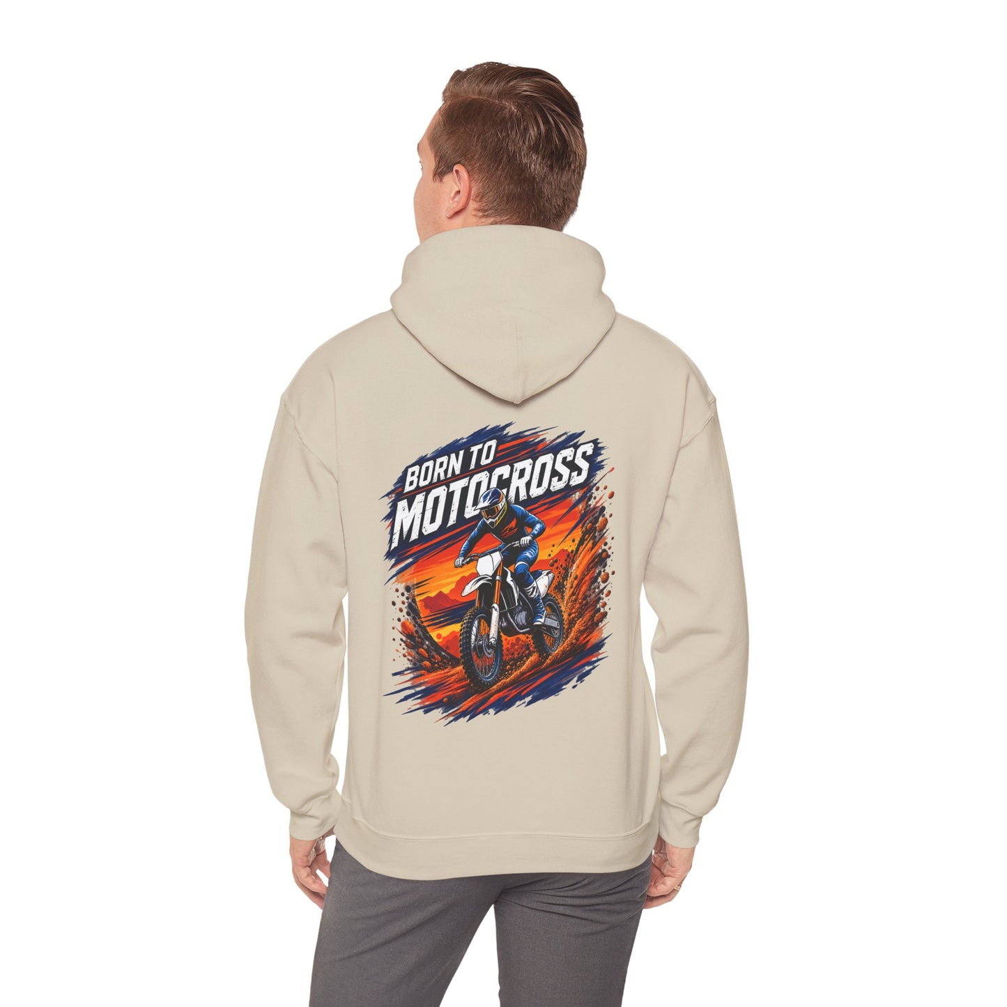 Sweat à capuche de motocross, sweat-shirt unisexe Heavy Blend