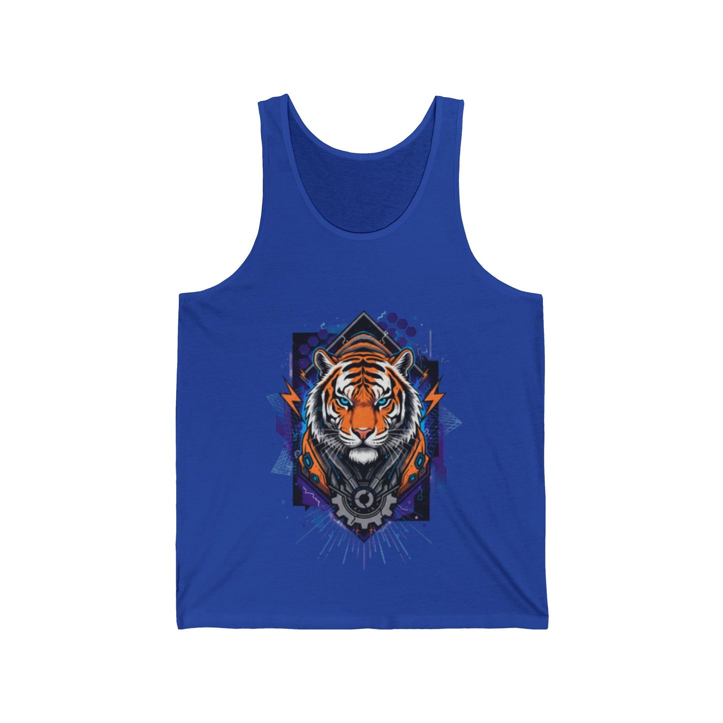 Débardeur géométrique tigre