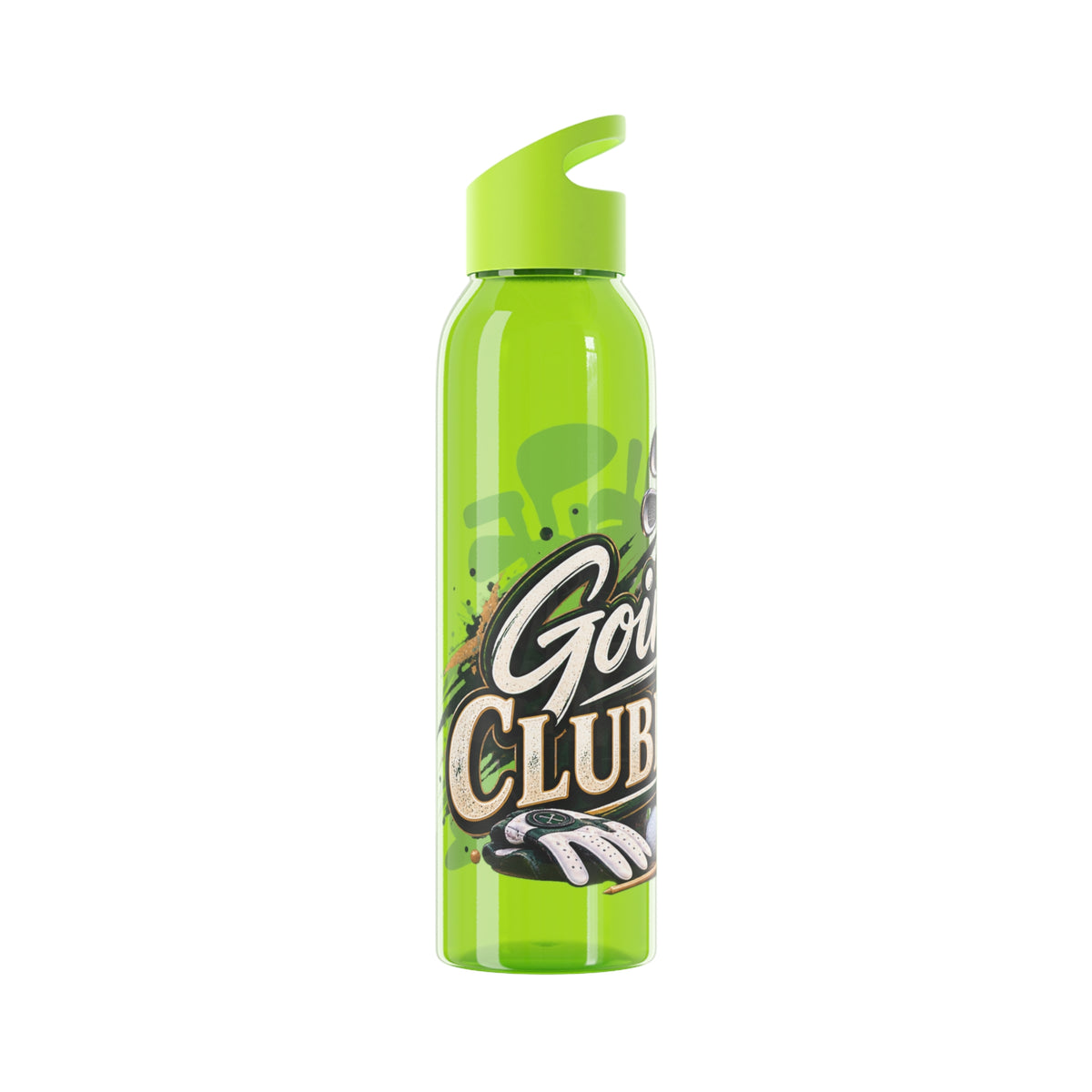 Going Clubbing Golf Water Bottle – Golfer Design