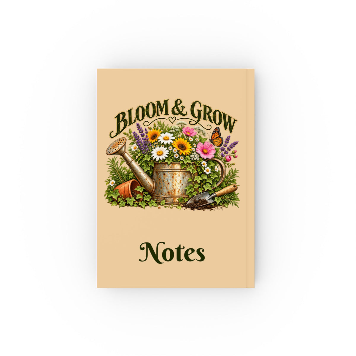 Bloom & Grow Vintage Garden – Hardcover Notebook