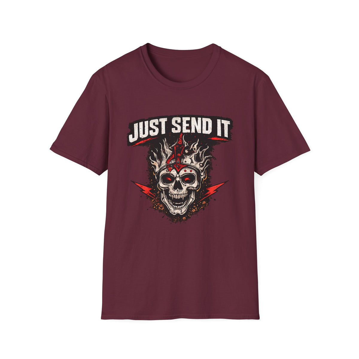 Just Send It Motocross T-Shirt – Dirt Bike Rider Tee