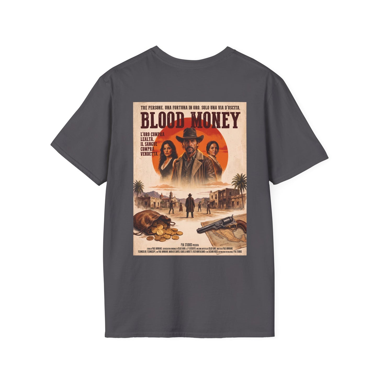 PM Pictures Blood Money T-Shirt – Italian Collector's Edition