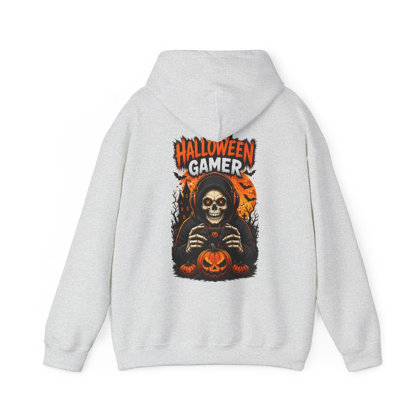 Halloween Gamer Hoodie – Skull Gaming Halloween Hoodie