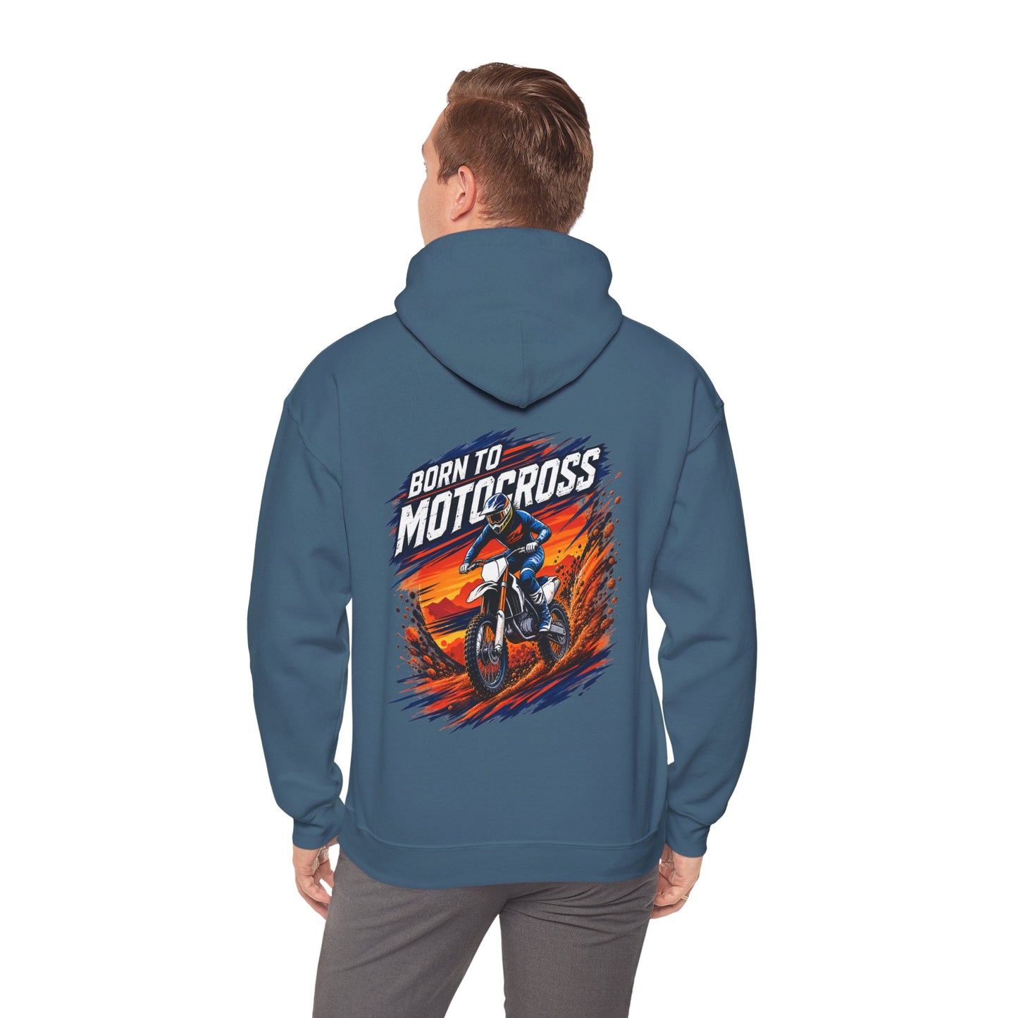 Sweat à capuche de motocross, sweat-shirt unisexe Heavy Blend