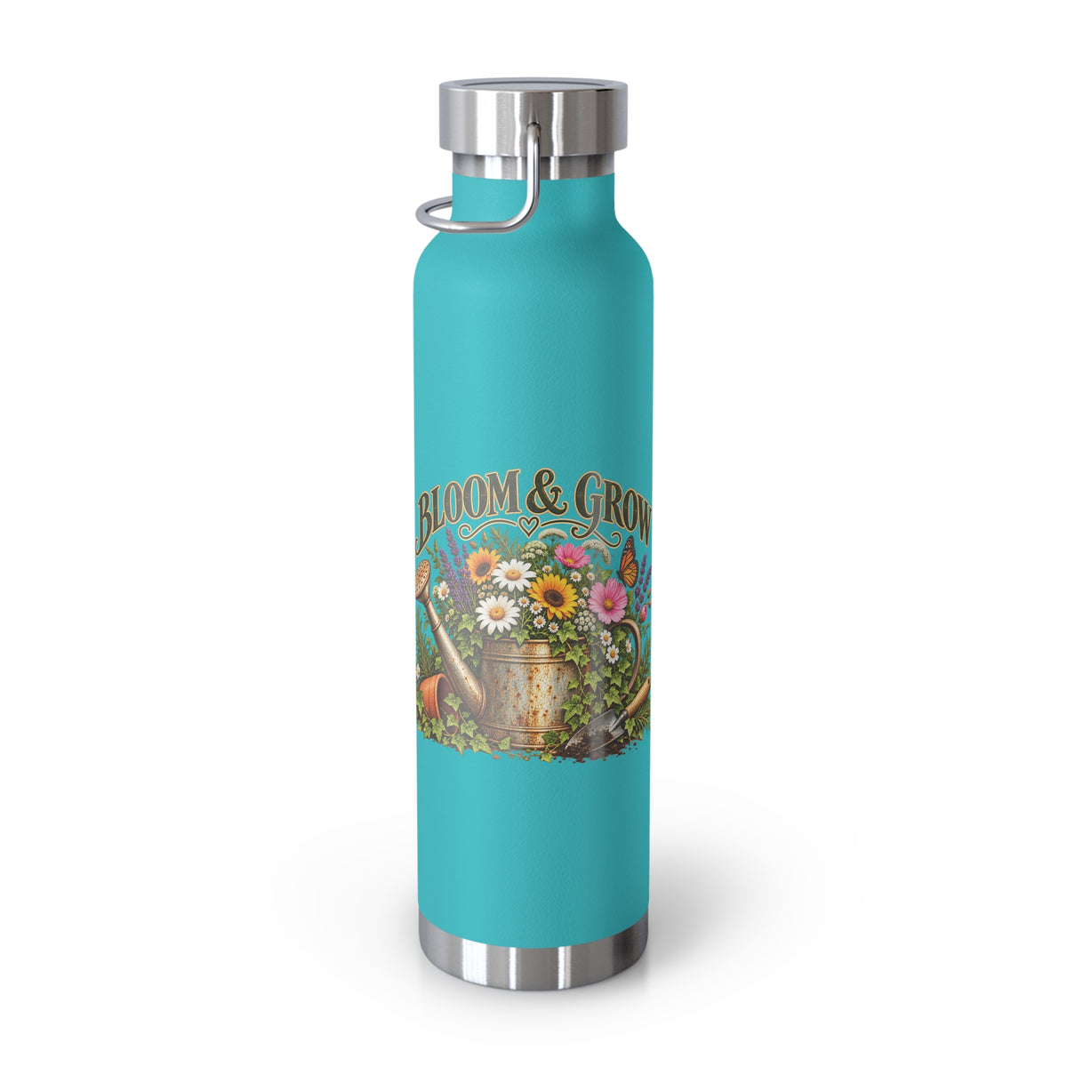 Bloom & Grow Vintage Garden – Insulated Flask