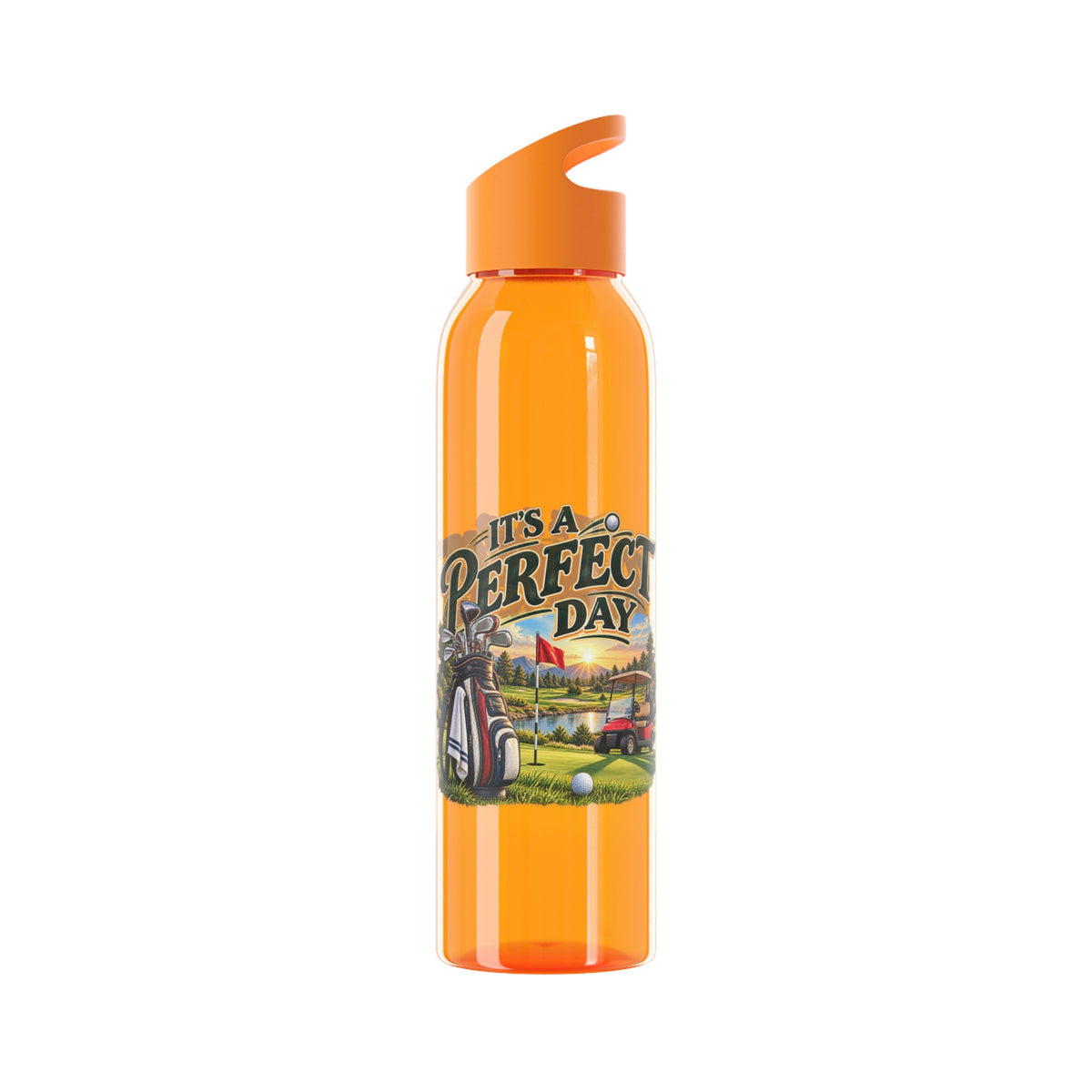 It’s a Perfect Day Golf Water Bottle – Golfer Design