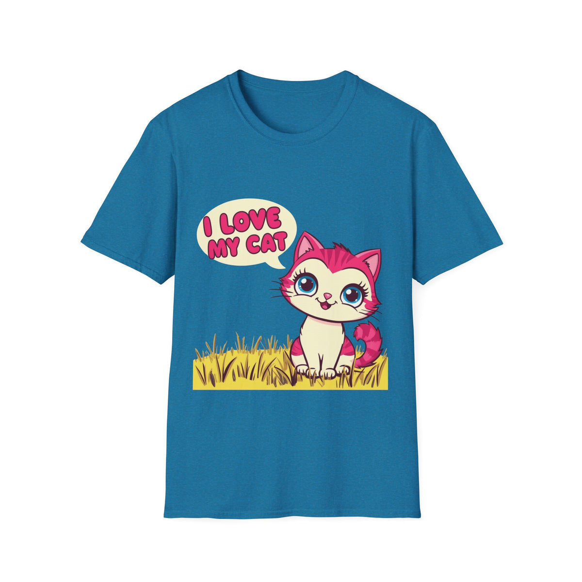 Niedliches Katzenliebhaber-T-Shirt