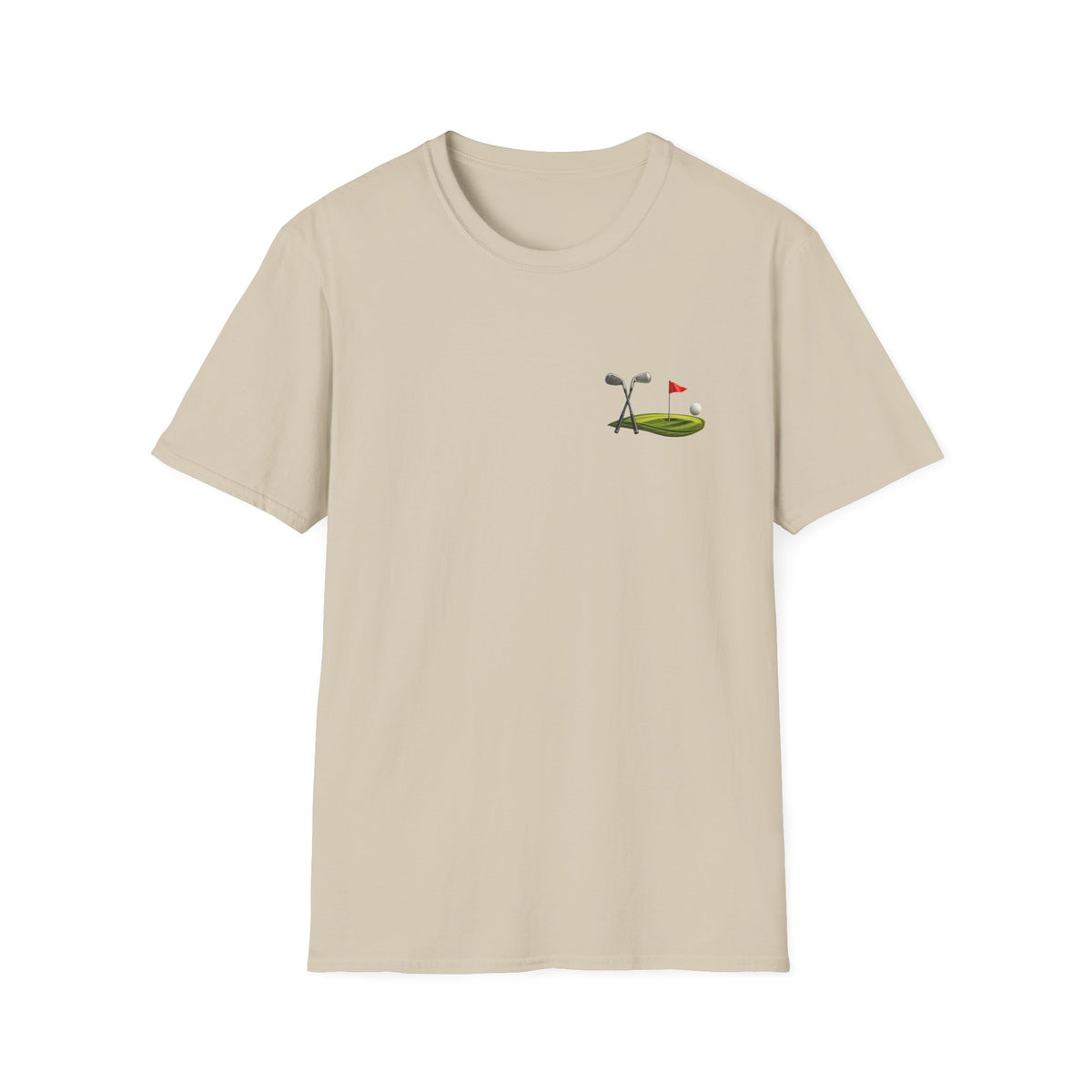 Dezentes Golf-Grafik-T-Shirt  Einzigartiges Golf-Design