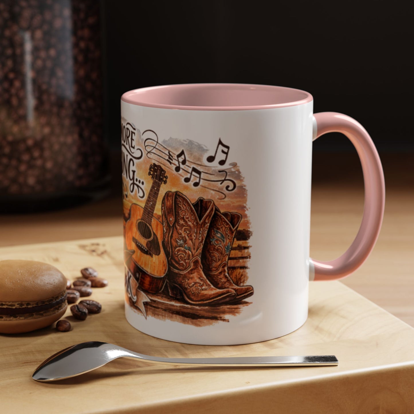 Mug à café country - Mug accent "Juste une autre chanson country" (325 ml)