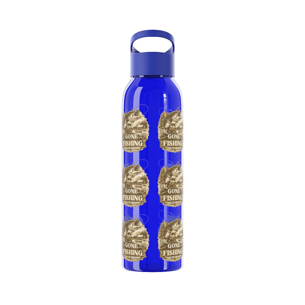 Gone Fishing Water Bottle – Time to Unwind Fishing Bottle