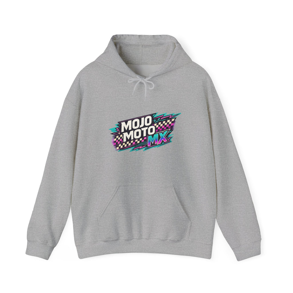 Mojo Moto MX Retro Racing Logo Hoodie – Motocross Hoodie
