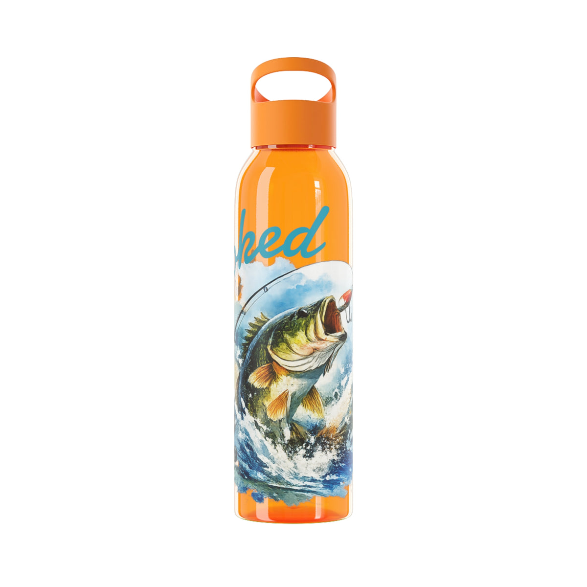 Making a Splash HOOKED Water Bottle – Fishing Bottle