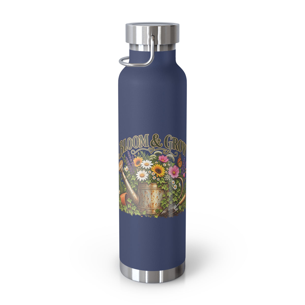 Bloom & Grow Vintage Garden – Insulated Flask
