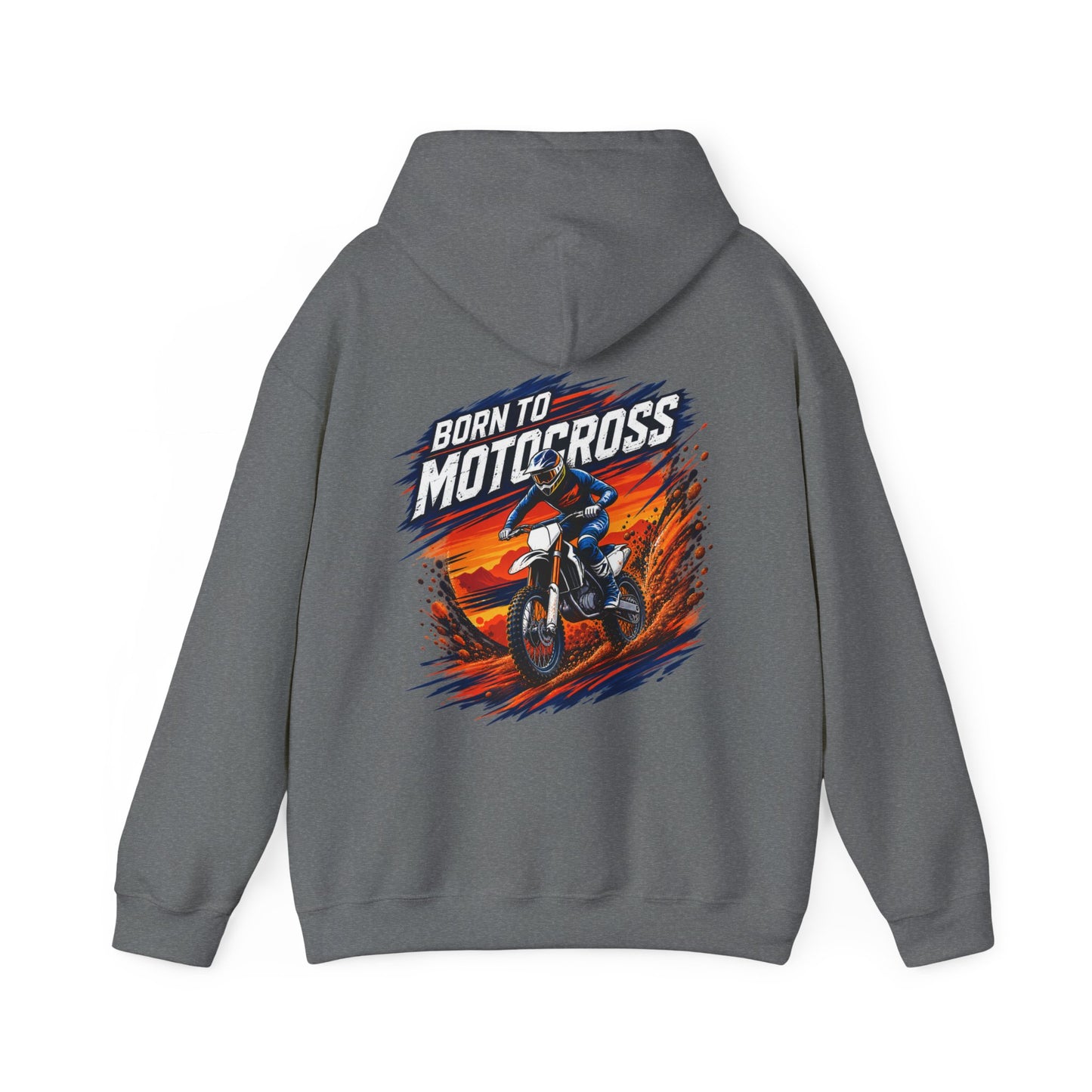 Sweat à capuche de motocross, sweat-shirt unisexe Heavy Blend