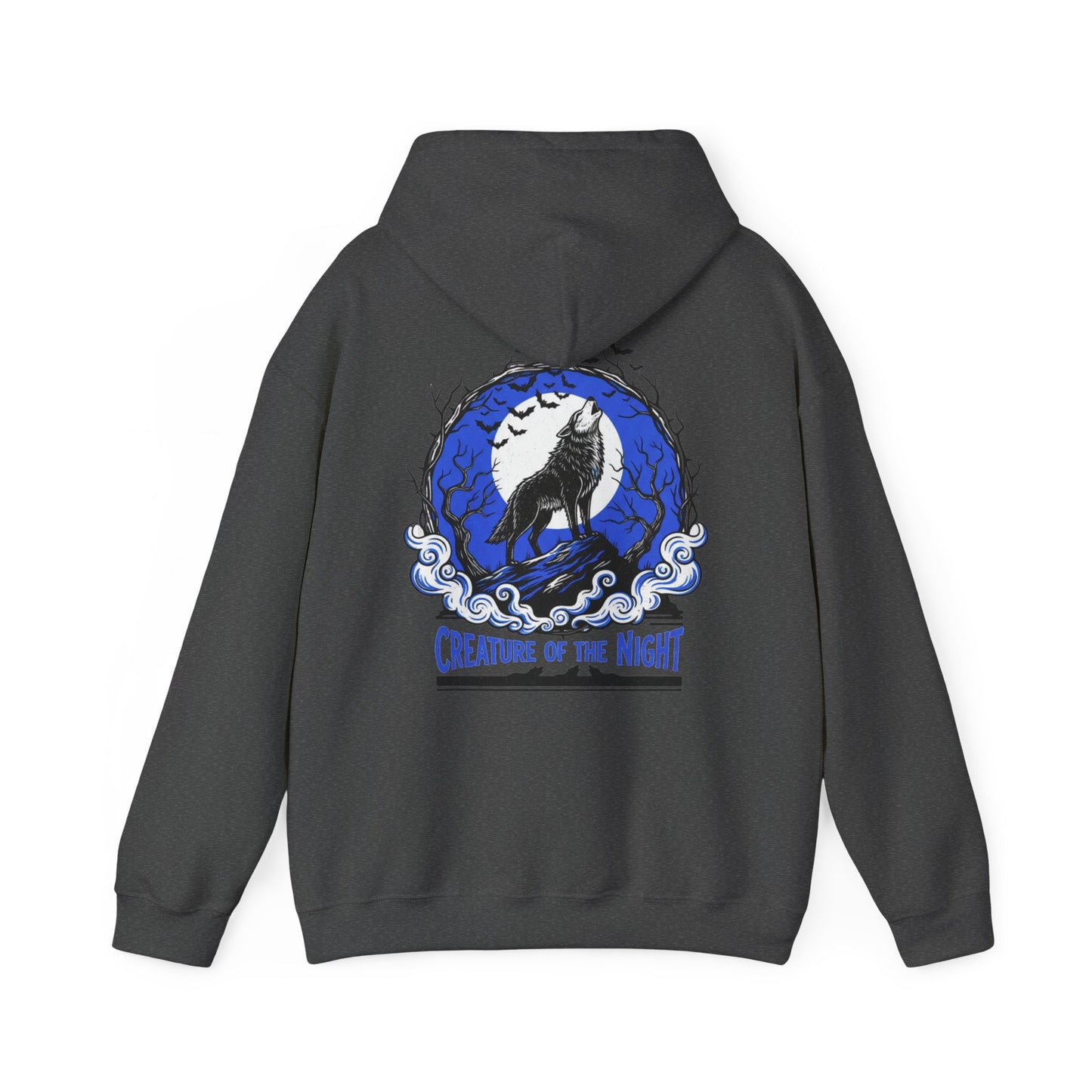 Creature of the Night Werewolf Hoodie – Halloween Back Print Hoodie