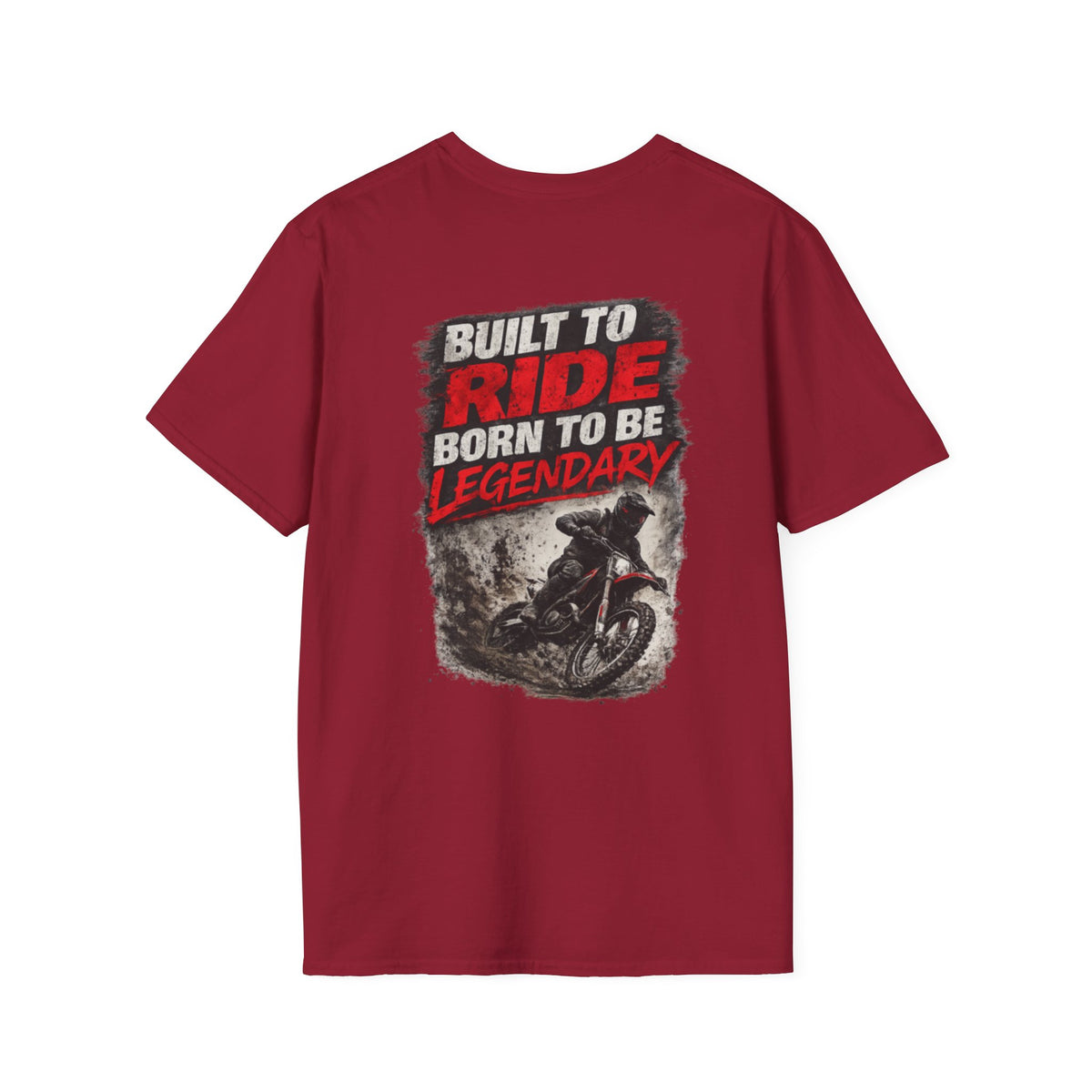 Built to Ride Born to Be Legendary T-Shirt – Motocross Tee