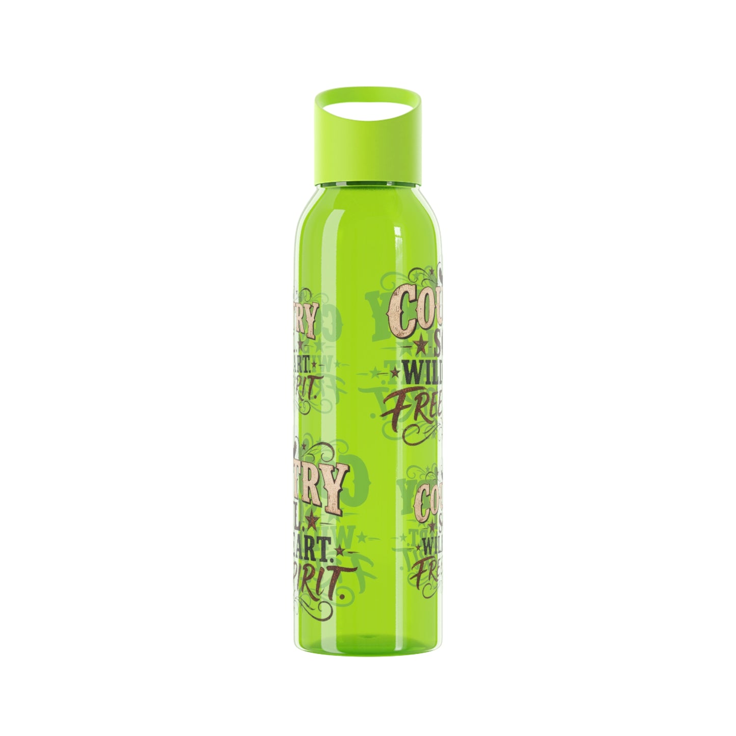 Country Soul Wild Heart Free Spirit Water Bottle – Country Western Bottle